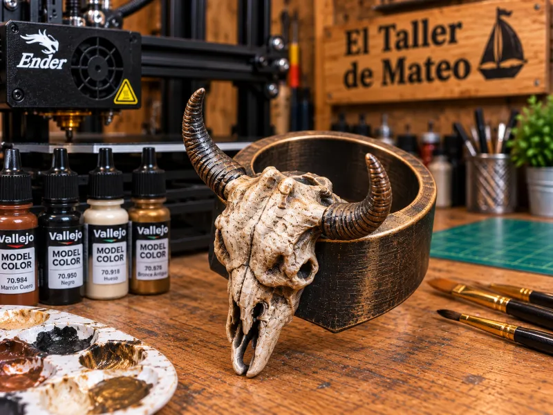 Inel Cap de Bivol – Atelierul lui Mateo