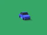 Low poly Toy Car Kids Car for Projects-0