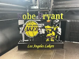 NBA - La Lakers Kobe Bryant display