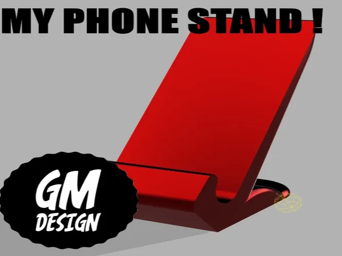 GMによるスマートフォンスタンド
