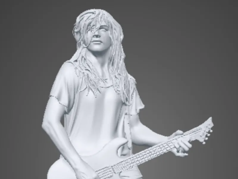 Dave Snake Sabo ( Skid Row ) Figure