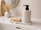 Bathroom Soap Dispenser Organizer Set-0