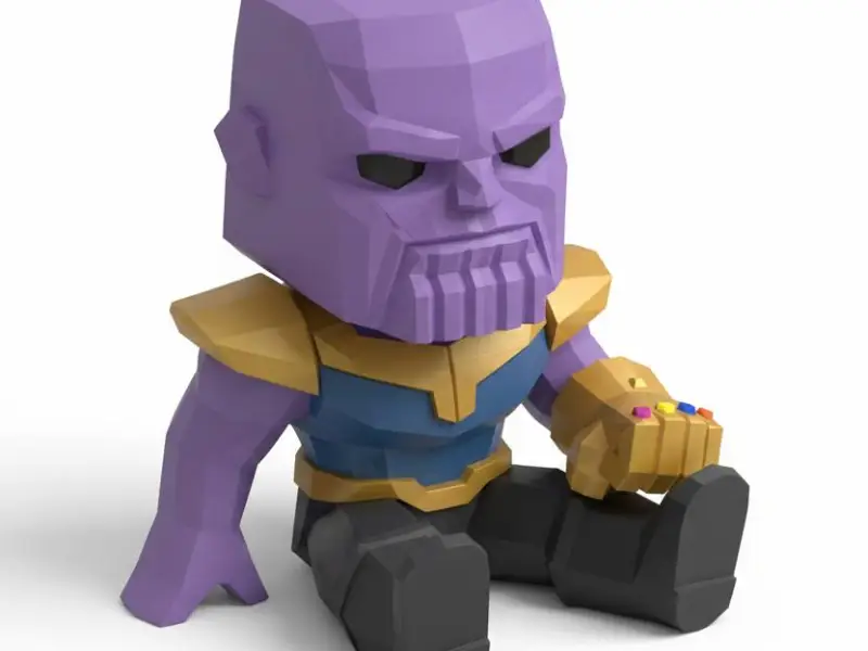 Thanos Chibi Figure 💜🧤