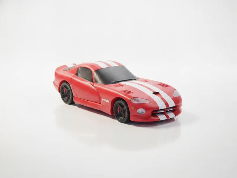 Dodge Viper GTS Ultra Gedetailleerd Model