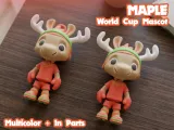 Maple Chibi Flexi - Mascot - World Cup 2026 - Multicolor-0