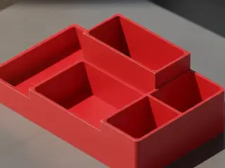 Multi-Slot Desk Organizer – 5 Levels