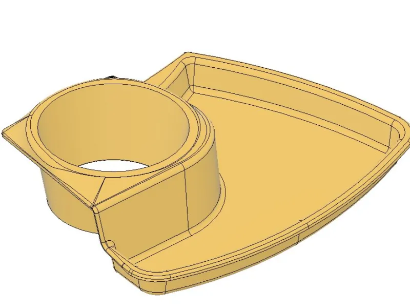 Toyota Yaris Cup Holder