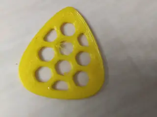 Honeycomb Bass/Guitar Pick