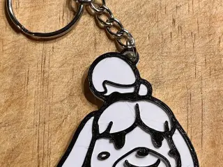 Keychain Marie_Animal_Crossing