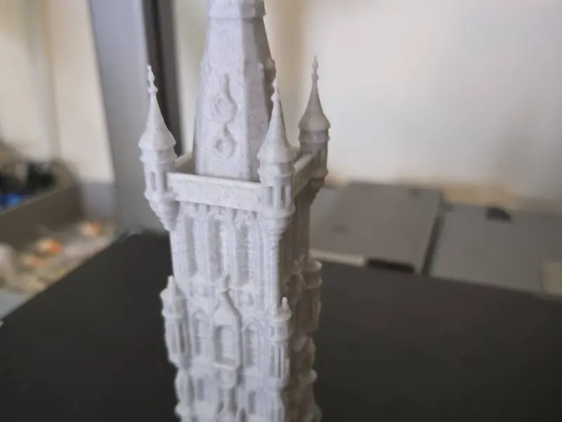 Gothic Tower inspired in Prague's architecture