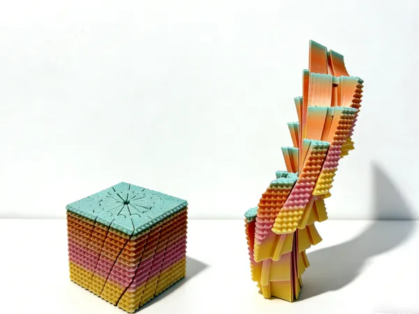 Spiky Twisty Fidget Cube - Sensory Toy
