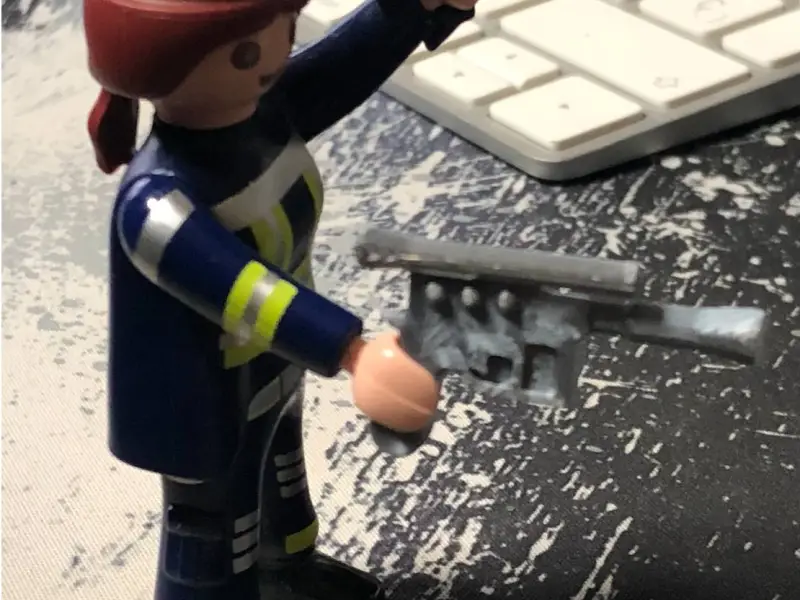 BLASTER DE HAN SOLO PLAYMOBIL