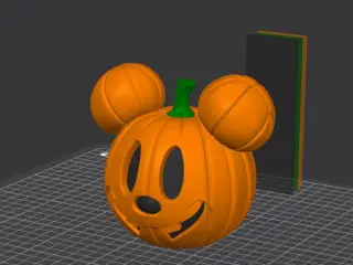 Mickey Halloween Pumpkin