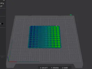 Ironing Calibration test