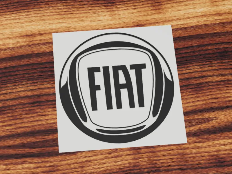 Fiat Round Badge Brand Logo