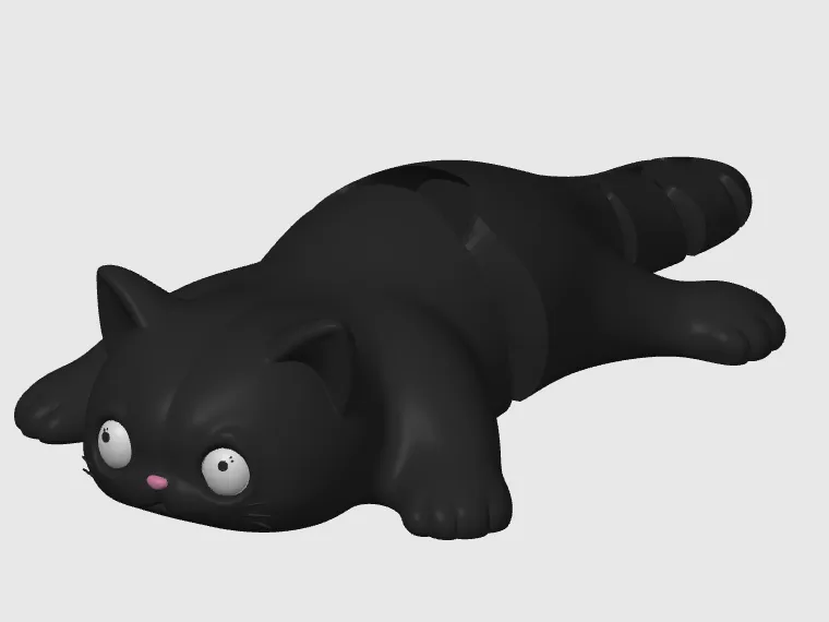 Gelenkige Miezekatze