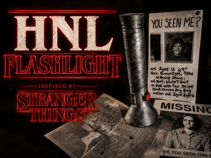 Stranger Things - Hawkins National Lab Flashlight