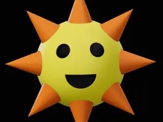 Mr. Sun – Sprunki Collection | 3D Printable Character