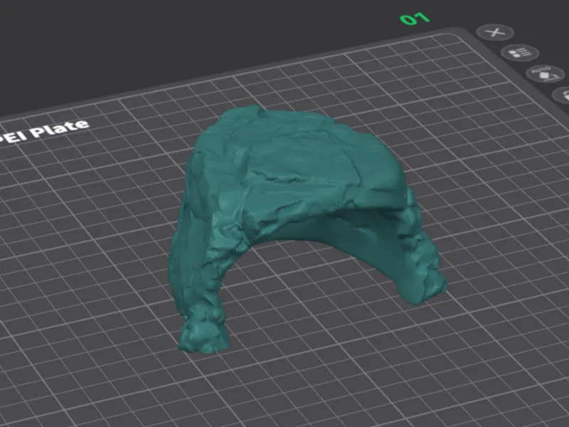 Reptile Stone Ornament