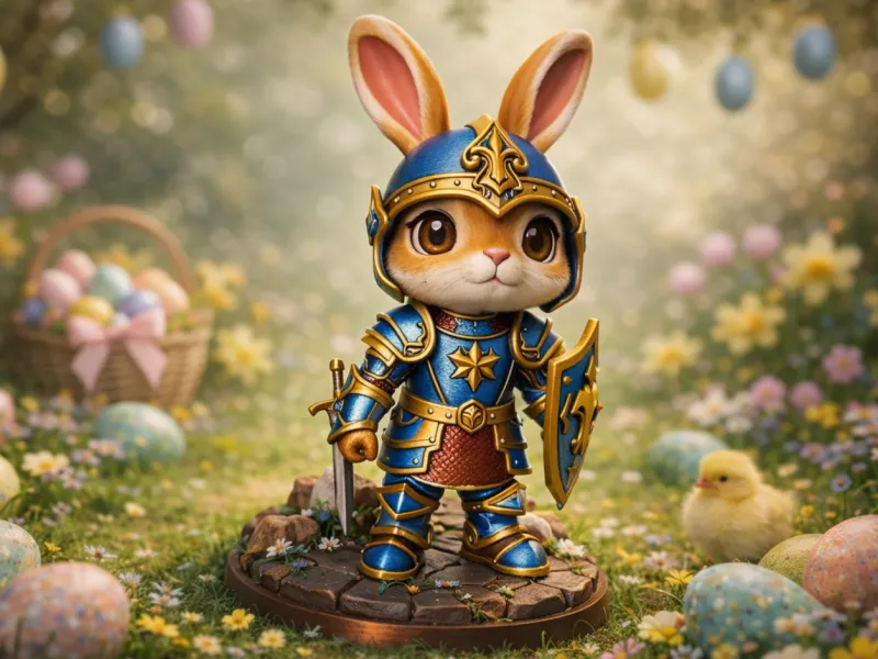 Easter Guardian – Bunny Knight