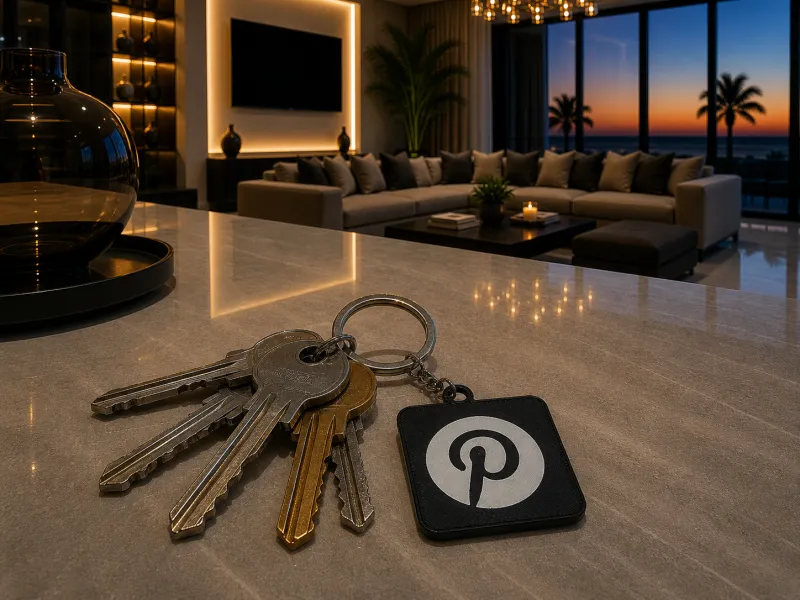 Pinterest Anahtarlık