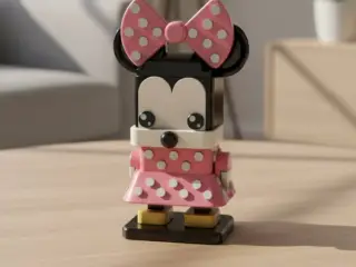 SQUARED MINNIE MOUSE - DISENY CHATACTERS COLLECTION