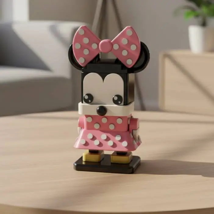 MINNIE MOUSE AL QUADRATO - COLLEZIONE DISENY CHATACTERS