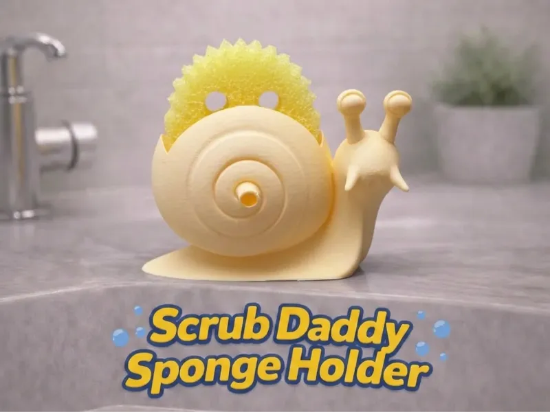 Shelly the Snail – Scrub Daddy Holder