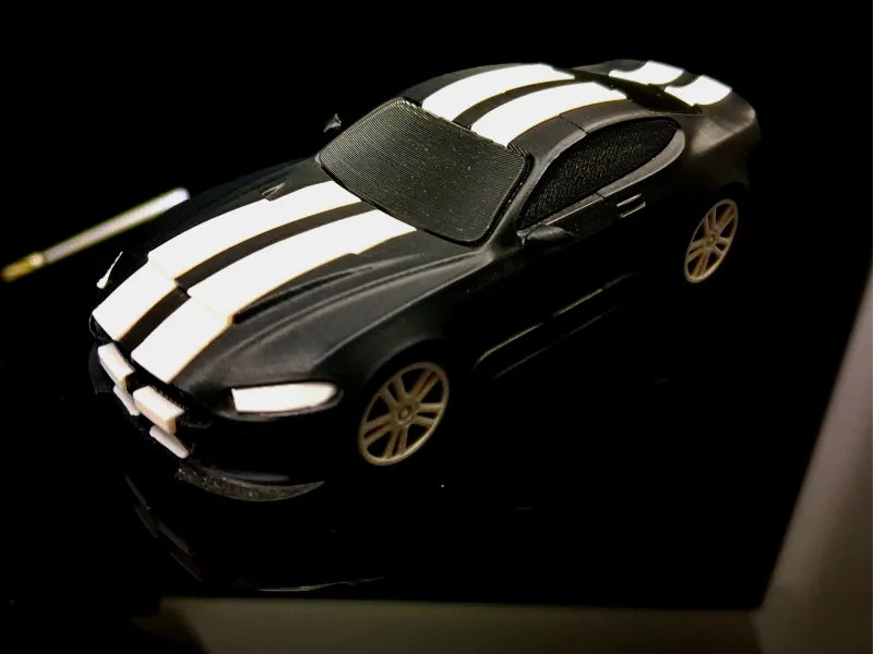 MUSTANG SUPER SNAKE 1/43 MODELLAUTO / KEIN AMS