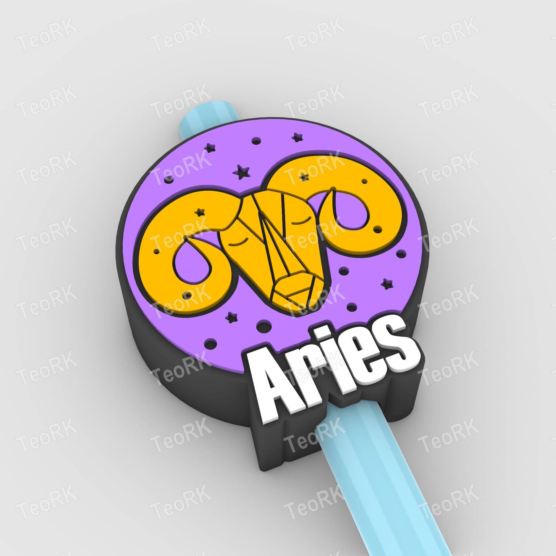 Straw Topper aries - signs of the zodiac - horoscope