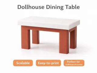 Dollhouse - Dining table