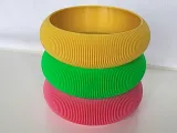 Ultimate Stackable Ribbed Organizer Bowl(Round Edition - V1)-0