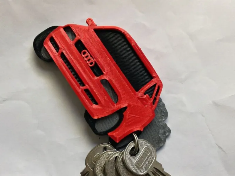 Keychain for keys Audi