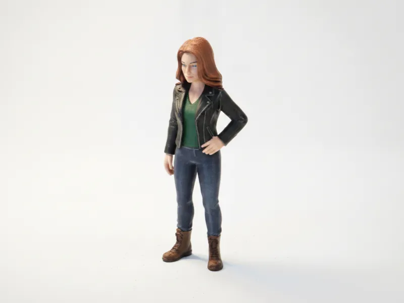 Figura de Elena Gilbert, personaje de TV, imprimible en 3D