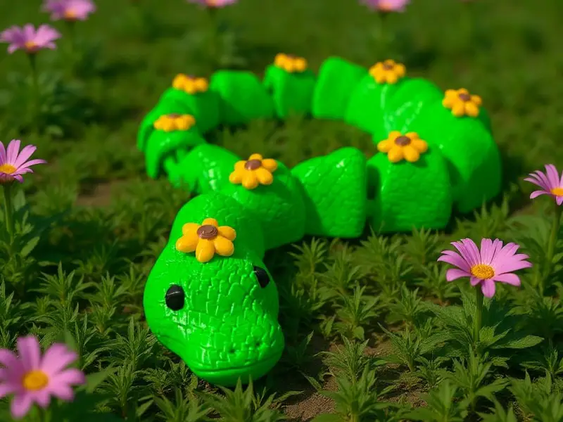 Zonnebloem Slang - Geleed - Meerdelig