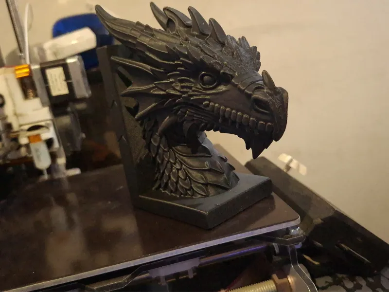 Detailed Dragon Head 🐉