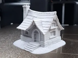 Whispering Winter Cottage