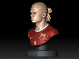 Erling Haaland Norway Bust STL World Cup 2026 Noruega  Model-0
