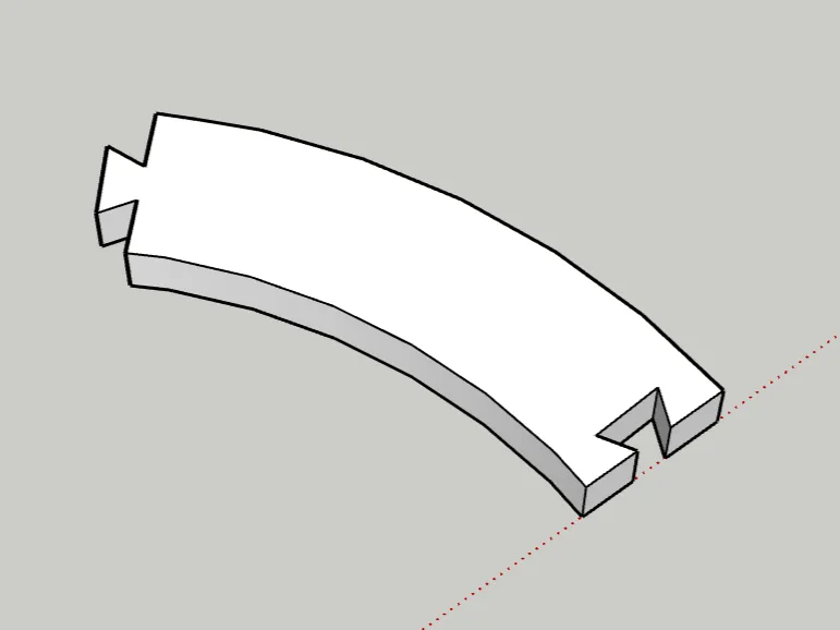250mm radius woodwkoring