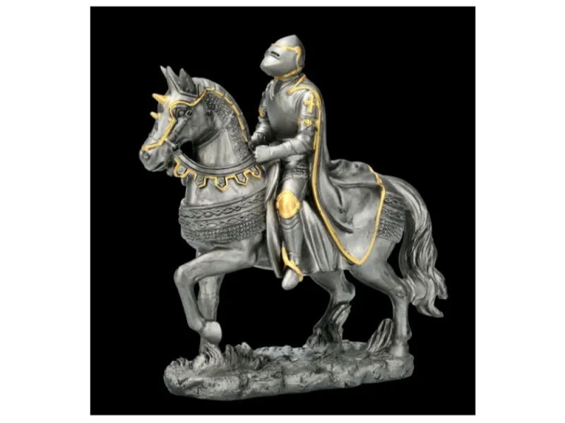 Medieval Knight on Horseback