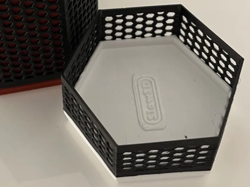 Small stackable organisers - Honeycomb Range