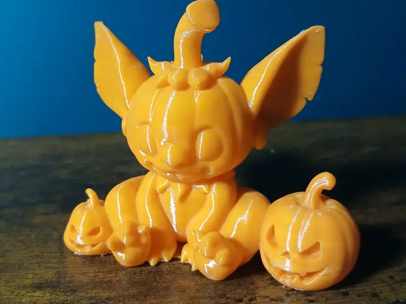 Stitch pumpkin