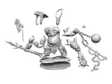 Fantasy Orc Warrior Miniature Figure-0