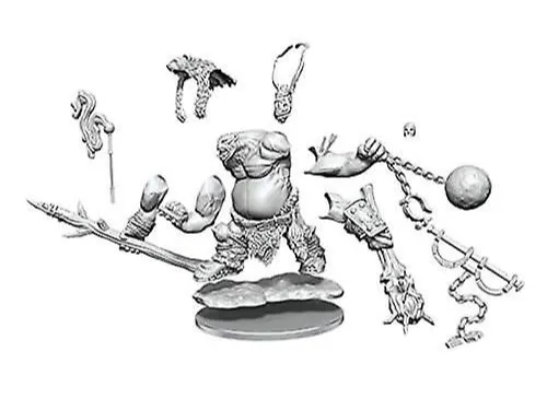Fantasy Orc Warrior Miniature Figure