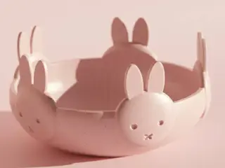 Cute Vase tazon Miffy