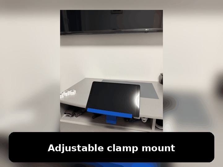 Adjustable Clamp Holder for Phone, Tablet & Kindle