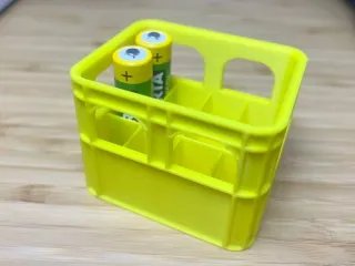 Beer Crate battery holder AA/AAA/9V/18650 Stackable