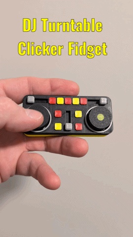 DJ Turntable Clicker Fidget
