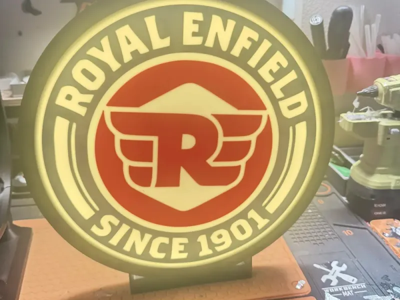 Royal Enfield lichtbak bordsysteem