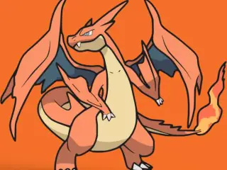 Mega Charizard Y Wall Art